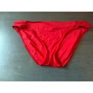 red KONA SOL  lined swimsuit bikini bottom size XL